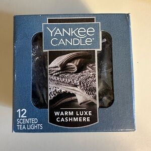 Yankee Candle Warm Luxe Cashmere Scented Tea Lights